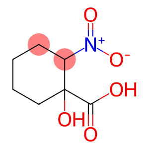 Cyclohexanecarboxylic acid, 1-hydroxy-2-nitro-