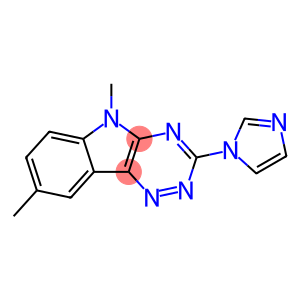 3-(1H-Imidazol-1-yl)-5,8-dimethyl-5H-1,2,4-triazino(5,6-b)indole