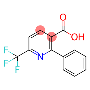 2-Phenyl-6-(trifluoromethyl)-3-pyridinecarboxylic acid