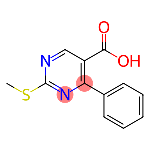 2-(Methylthio)-4-phenylpyrimidine-5-carboxylic acid