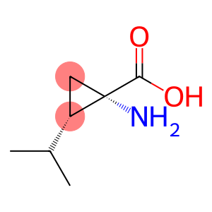 Cyclopropanecarboxylic acid, 1-amino-2-(1-methylethyl)-, trans- (9CI)