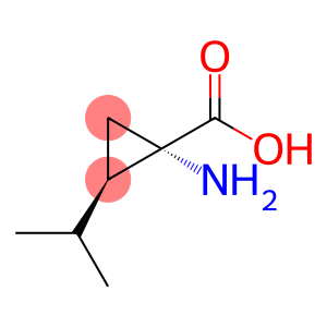 Cyclopropanecarboxylic acid, 1-amino-2-(1-methylethyl)-, cis- (9CI)