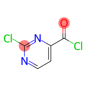 4-Pyrimidinecarbonyl chloride, 2-chloro- (9CI)