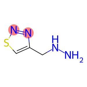 1,2,3-Thiadiazole, 4-(hydrazinylmethyl)-