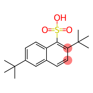 2,6-di-tert-butylnaphthalene-1-sulphonic acid