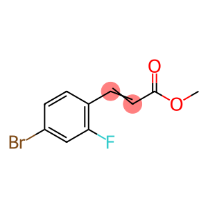 2-Propenoic acid, 3-(4-bromo-2-fluorophenyl)-, methyl ester