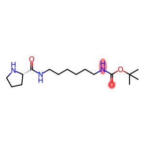 (S)-tert-butyl (6-(pyrrolidine-2-carboxaMido)hexyl)carbaMate