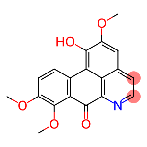 7H-Dibenzo[de,g]quinolin-7-one, 1-hydroxy-2,8,9-trimethoxy-