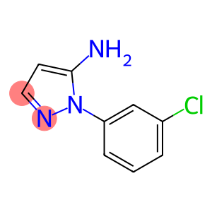 1H-Pyrazol-5-amine, 1-(3-chlorophenyl)-