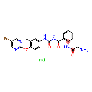 Glycylaminophenylbenzoylurea (HCl salt)