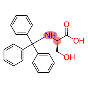 D-Serine, N-(triphenylmethyl)-