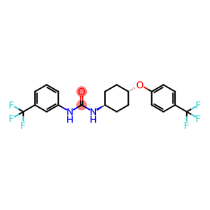 Urea, N-[trans-4-[4-(trifluoromethyl)phenoxy]cyclohexyl]-N'-[3-(trifluoromethyl)phenyl]-