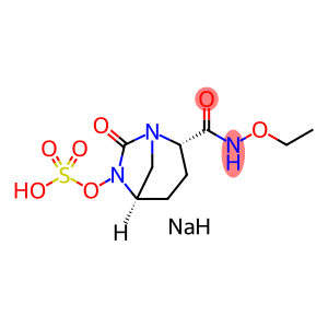 Sulfuric acid, mono [(1 R,2S,5R)-2-[(ethoxy amino)carbonyl]-7-oxo-1 ,6-diazabicyclo[3.2.1 ] oct-6-yl] ester, sodium salt (1 : 1 ), rel