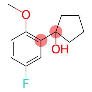 1-(5-fluoro-2-methoxyphenyl)cyclopentanol