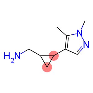 (2-(1,5-Dimethyl-1h-pyrazol-4-yl)cyclopropyl)methanamine