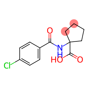 1-(4-Chloro-benzoylamino)-cyclopentanecarboxylic acid