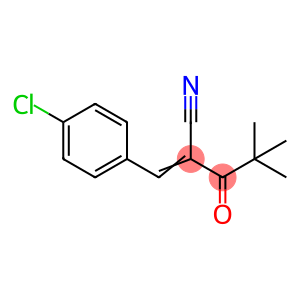 2-(2,2-DIMETHYLPROPANOYL)-3-(4-CHLOROPHENYL)PROP-2-ENENITRILE