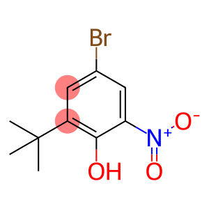 Phenol, 4-bromo-2-(1,1-dimethylethyl)-6-nitro-