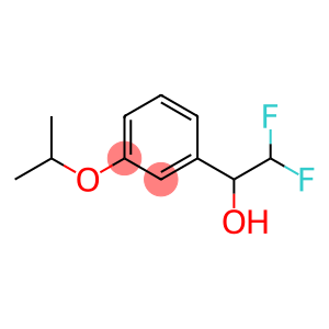 2,2-difluoro-1-[3-(propan-2-yloxy)phenyl]ethan-1-ol