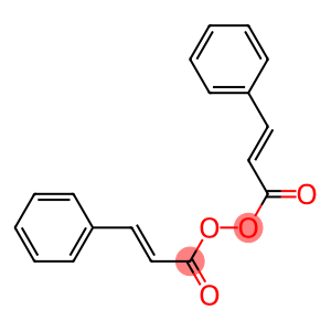 Peroxide,bis(1-oxo-3-phenyl-2-propenyl) (9CI)