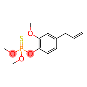 Phosphorothioic acid, O-[2-methoxy-4-(2-propen-1-yl)phenyl] O,O-dimethyl ester