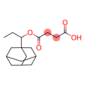 Succinic acid hydrogen 1-[1-(1-adamantyl)propyl] ester