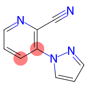 2-Pyridinecarbonitrile, 3-(1H-pyrazol-1-yl)-