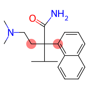 2-(2-dimethylaminoethyl)-3-methyl-2-(1-naphthyl)butyramide