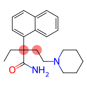 α-Ethyl-α-(2-piperidinoethyl)-1-naphthaleneacetamide