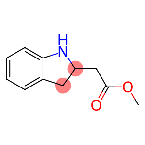Methyl 2-(2,3-dihydro-1H-indol-2-yl)acetate