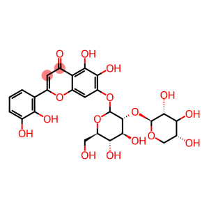 6-HYDROXYLUTEOLIN-7-O-beta-D-glucosyl-[1->2]-xyloside