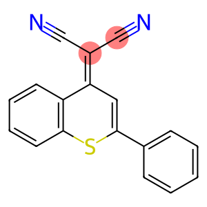 2-(2-phenyl-4H-thiochromen-4-ylidene)malononitrile