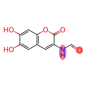 Formamide, N-(6,7-dihydroxy-2-oxo-2H-1-benzopyran-3-yl)-