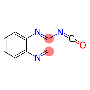 Quinoxaline,  2-isocyanato-