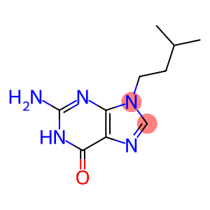 2-Amino-9-(3-methylbutyl)-3H-purin-6-one