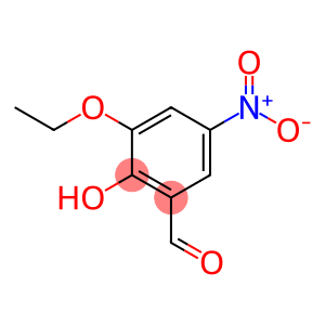 Benzaldehyde, 3-ethoxy-2-hydroxy-5-nitro- (9CI)