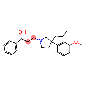 3-(m-Methoxyphenyl)-α-phenyl-3-propyl-1-pyrrolidine(1-propanol)