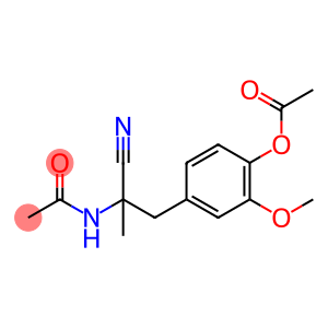 N-[2-[4-(Acetyloxy)-3-Methoxyphenyl]-1-cyano-1-Methylethyl]acetaMide