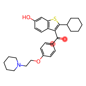 Methanone, (2-cyclohexyl-6-hydroxybenzo[b]thien-3-yl)[4-[2-(1-piperidinyl)ethoxy]phenyl]-