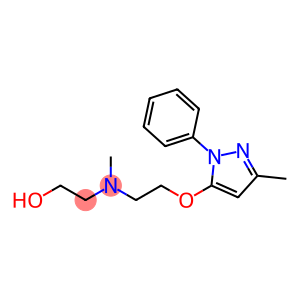 2-[Methyl[2-[(3-methyl-1-phenyl-1H-pyrazol-5-yl)oxy]ethyl]amino]ethanol