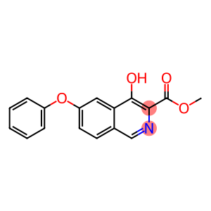 4-羟基-6-苯氧基异喹啉-3-羧酸甲酯