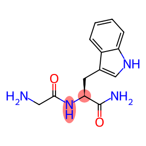 (2S)-2-[(2-aminoacetyl)amino]-3-(1H-indol-3-yl)propanamide