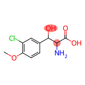 2-氨基-3-(3-氯-4-甲氧基苯基)-3-羟基丙酸