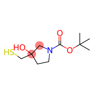 tert-Butyl 3-hydroxy-3-(mercaptomethyl)pyrrolidine-1-carboxylate