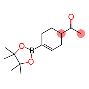 1-(4-(4,4,5,5-四甲基-1,3,2-二氧硼杂环戊烷-2-基)环己-3-烯基)乙酮