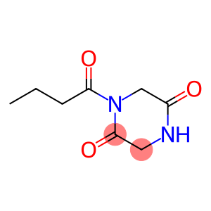 2,5-Piperazinedione,1-(1-oxobutyl)-(9CI)