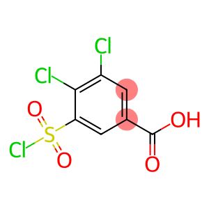 3,4-二氯-5-(氯磺酰基)苯甲酸