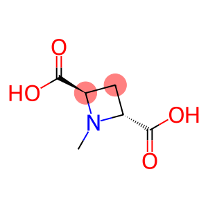 2,4-Azetidinedicarboxylicacid,1-methyl-,(2R-trans)-(9CI)