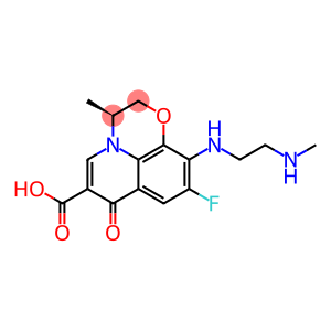 (S)-9-Fluoro-2,3-dihydro-3-Methyl-10-[[2-(MethylaMino)ethyl]aMino]-7-oxo-7H-pyrido[1,2,3-de]-1,4-benzoxazine-6-carboxylic Acid Hydrochloride