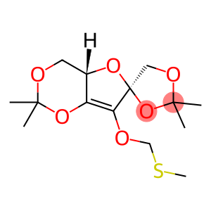 Spiro1,3-dioxolane-4,6-6Hfuro3,2-d1,3dioxin, 4,4a-dihydro-2,2,2,2-tetramethyl-7-(methylthio)methoxy-, (4aS-cis)-